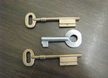 Steel Lock Keys